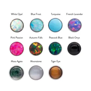 Junipurr Jewelry Bezel-Set Cabochon - Threadless
